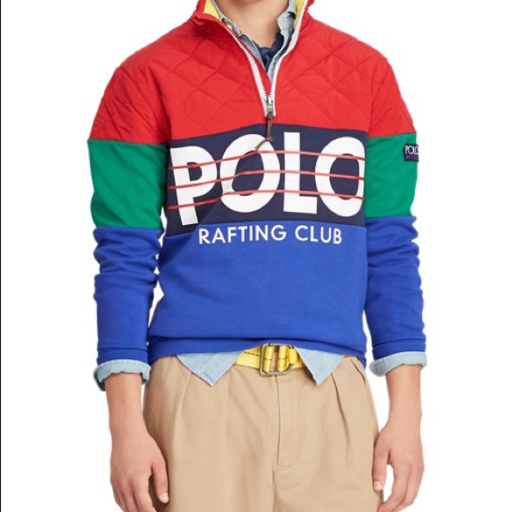 Polo Ralph Lauren Men Hi Tech Rafting Club Pullove - Picture 2 of 7